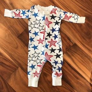 Hanna Andersson zipper pajamas